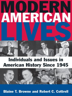 cover image of Modern American Lives